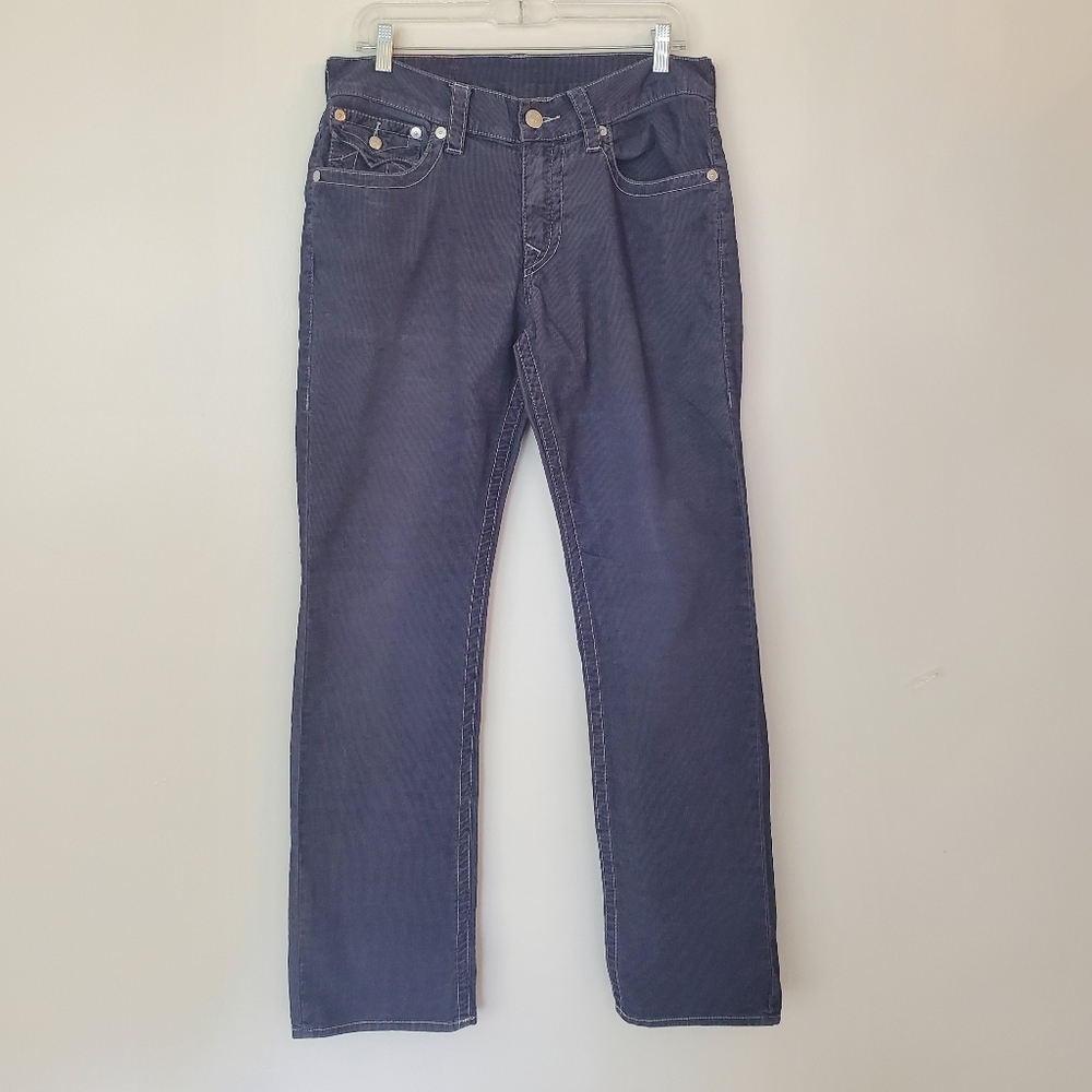 True Religion Corduroy Straight Jeans